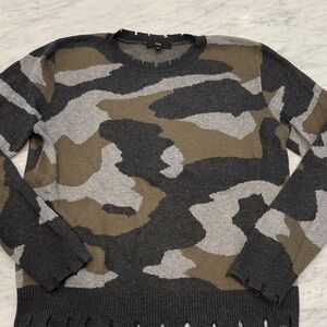 Fate Black and Gray Knit Sweater